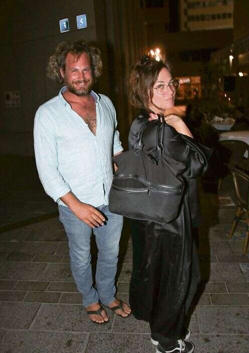 רגעים מלאי אהבה. קרן פלס נועם טור // צילום: ניר פקין